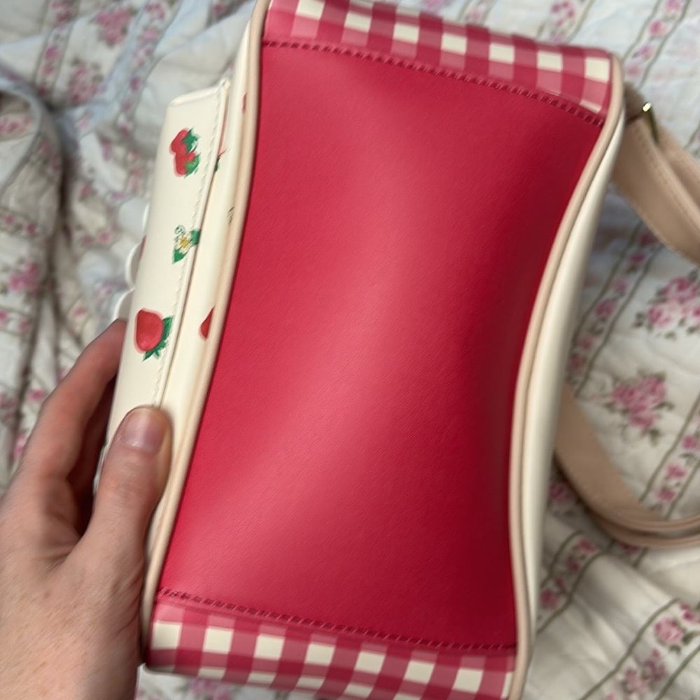 Strawberry shortcake Gingham backpack lounge fly - Picture 8 of 9